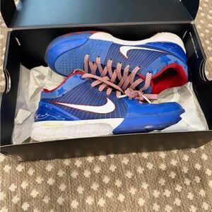 Nike Red and Blue Sneakers
